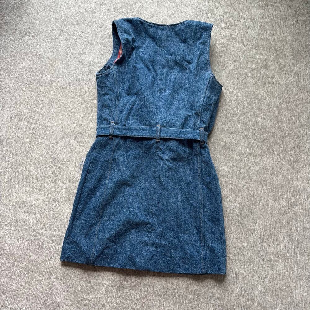 Re/Done Denim Mini Dress - Picture 4 of 6